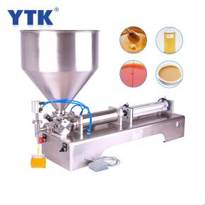 G1WG Semi automatic liquid honey juice sauce tomato paste filling machine