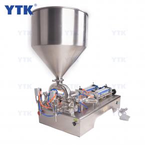 G2WG Pneumatic Two Head Cream Butter High Viscosity Liquid Filling Machine