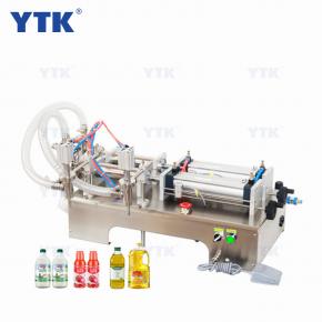 G2WY double head pneumatic liquid piston filling machine