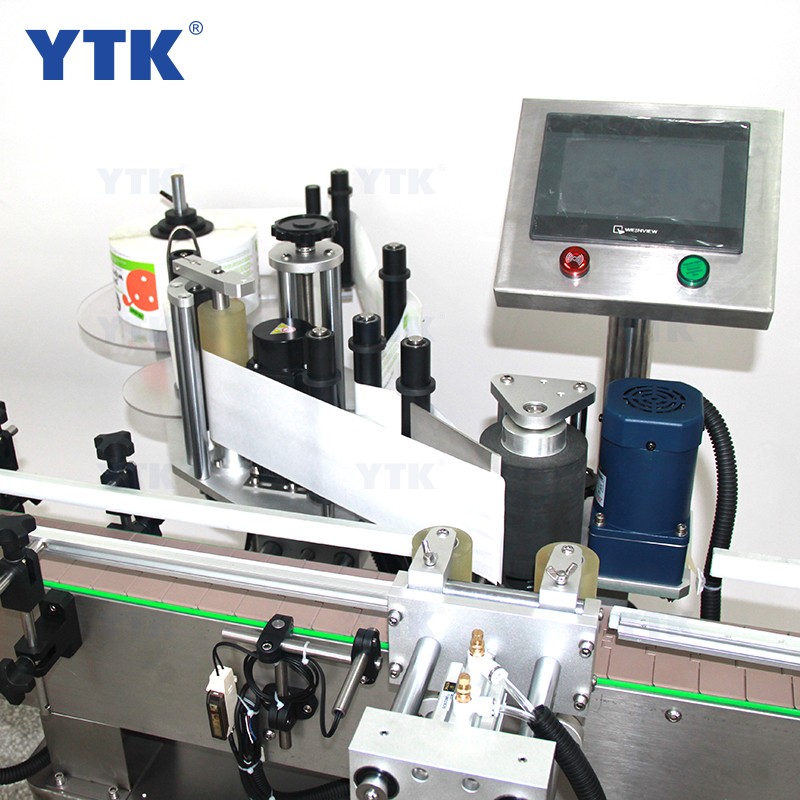Automatic Vertical Round Bottle Positioning Labeling Machine