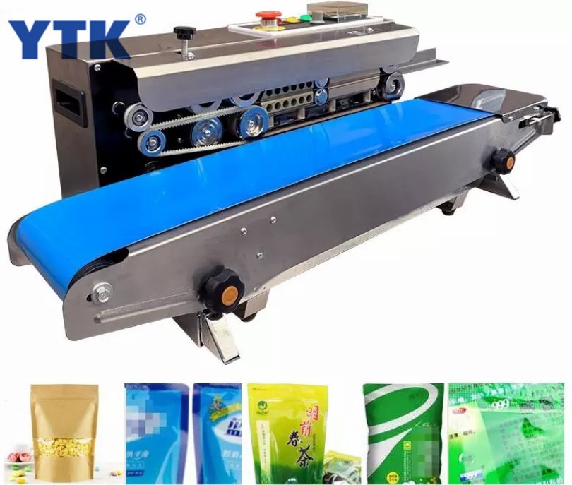 FR770 Tabletop Continuous Film Plastic Bag Sealing Machine