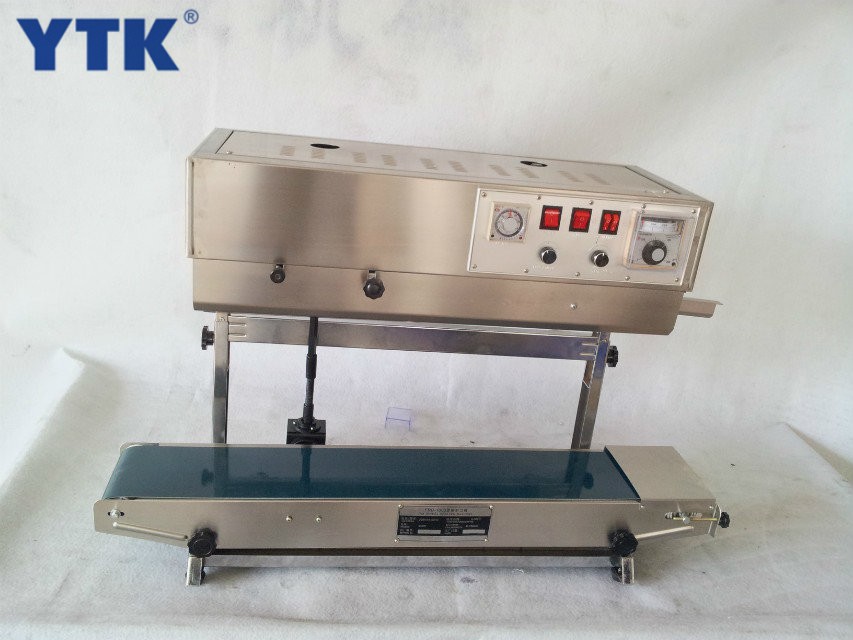FRD1000 Stainless Steel Continuous Plastic Bag Sealing Machine with Date Printer