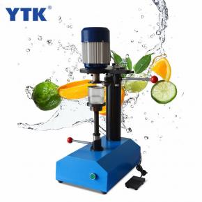 YTK-200 Manual Plastic Pot Metal Cans Sealing Machine 