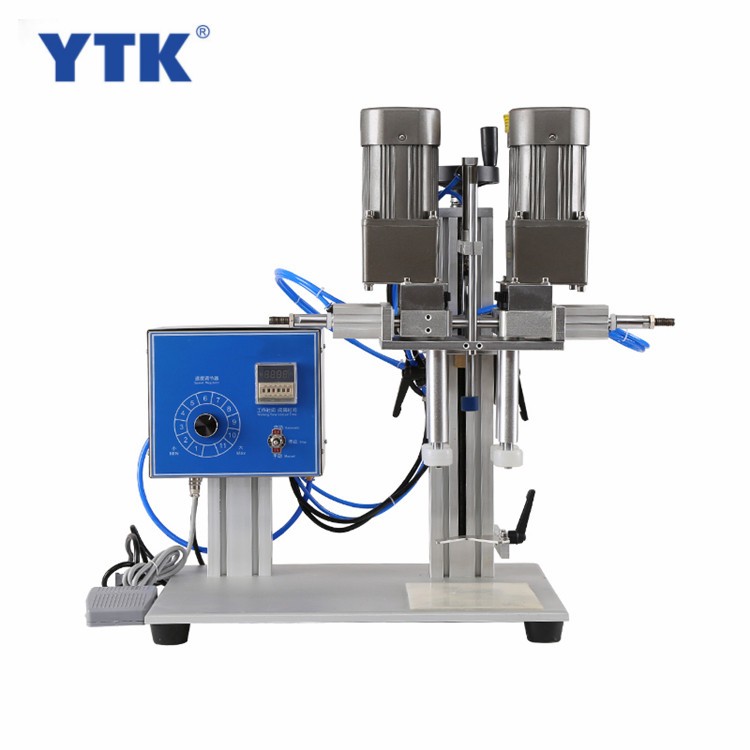 YTK-6100 Semi Automatic Pneumatic Twist Capping Machine