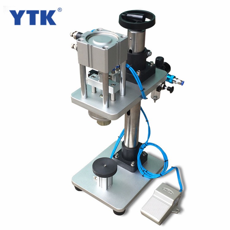 YTK-PCM100 Semi-Automatic Pneumatic Perfume Crimping Machine