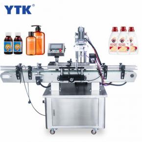 Full Automatic Vertical Plastic PET Aluminum Spray Pump Cap Bottles Capping Machine