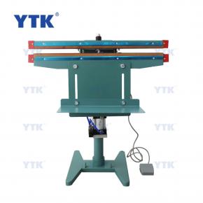 650 Pneumatic Direct Heating Pedal Aluminum Frame Sealing Machine