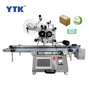 YTK-BL160 flat bottle bag label applicator surface sticker labeling machine