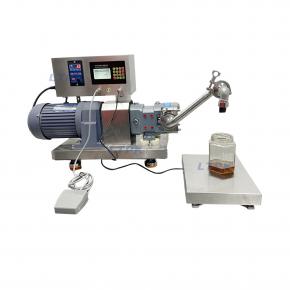 Semi Auto High Viscosity Liquid Filling Machine for Cream Honey Chocolate Peanut Butter Jam Bottle Jar Rotor Pump Filler