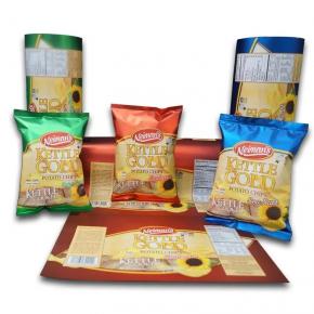 Custom Laminating Food Packaging Roll Film Potato Chips Packaging Material