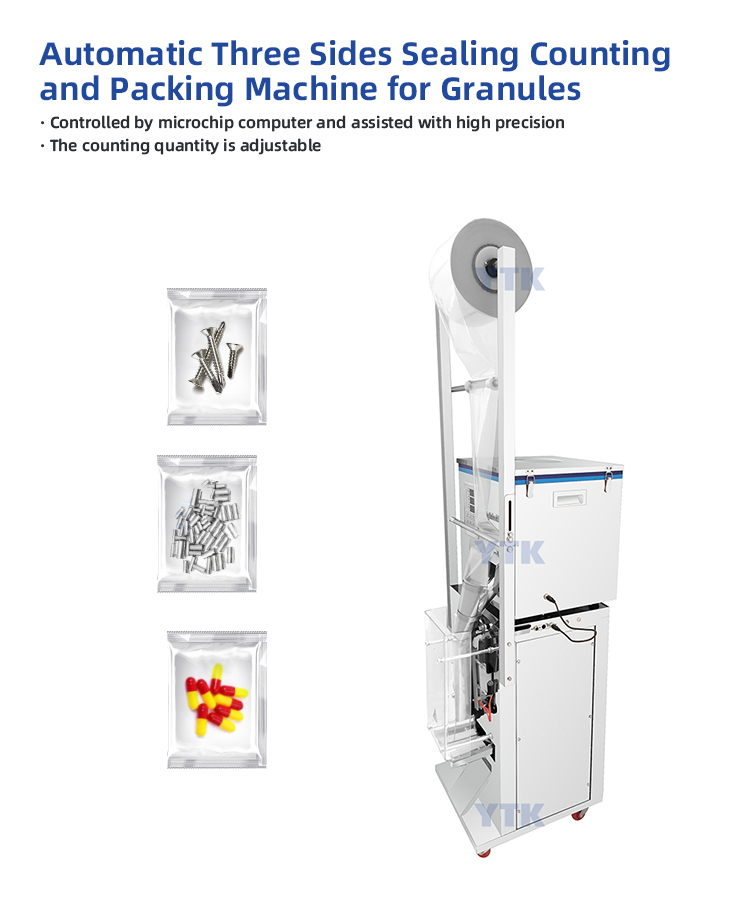 Automatic Three Sides Sealing Counting and Packing Machine for Granules.jpg